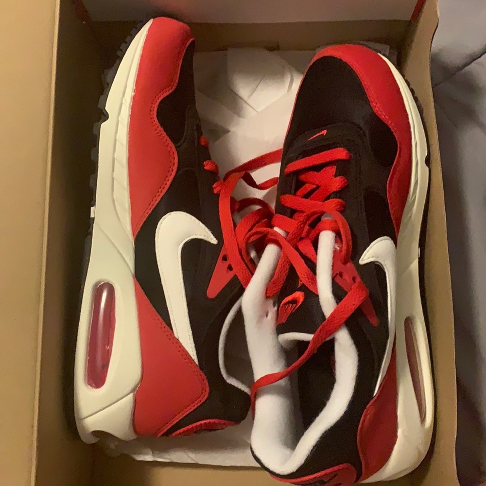 Brand new. Never worn. 9.5. Originally $95.